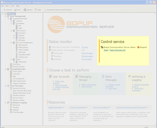 Starting the service after installing patch/upgrade